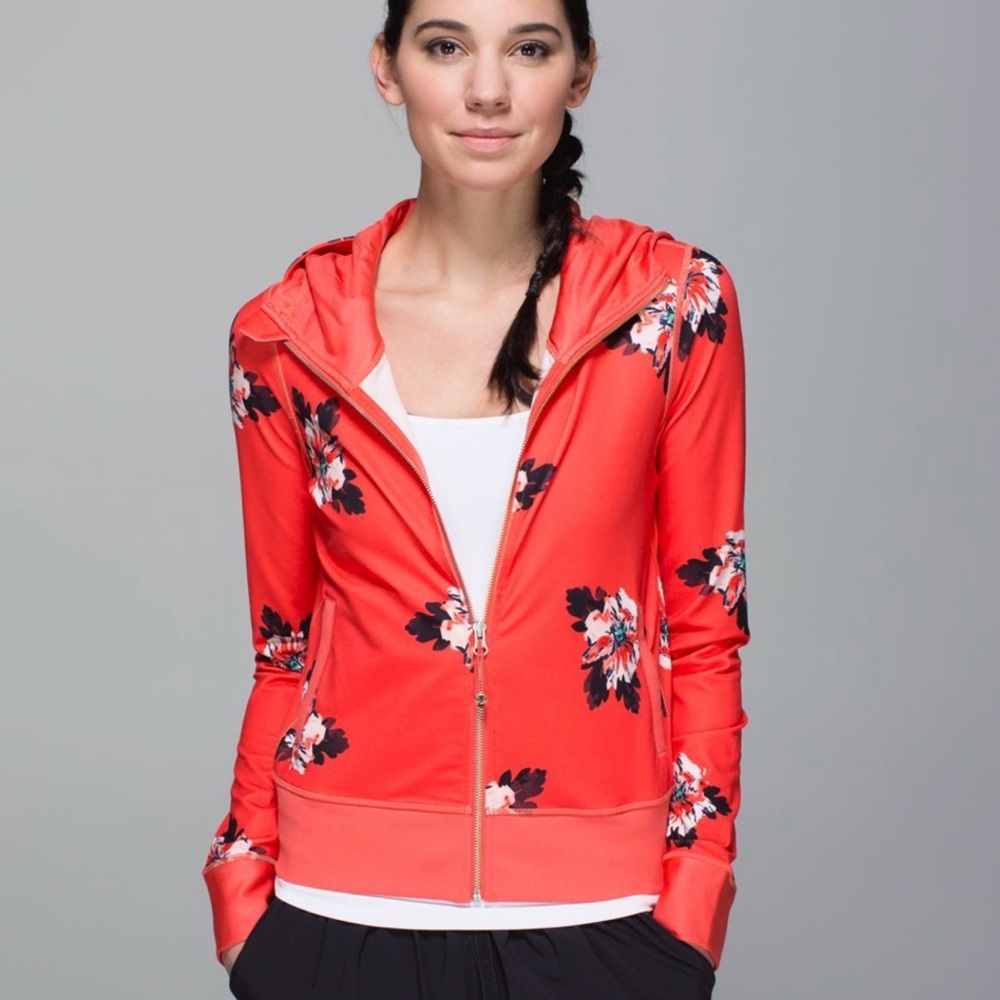 lululemon athletica Namaskar Floral Hoodie Sweater